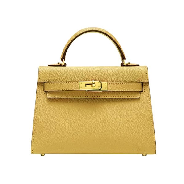 Chic Gul Väska Dam Stor Mångsidig Axelremsväska Messenger Handväska 28x12x21cm Yellow/28/