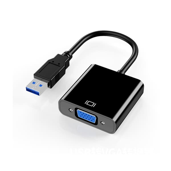 usb til vga-adapter, usb-a til vga-konverter