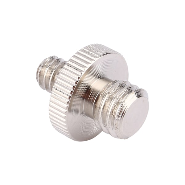 1 stk. 1/4\" han til 3/8\" han gevind metal skrue adapter til kamera stativ stand DSLR SLR