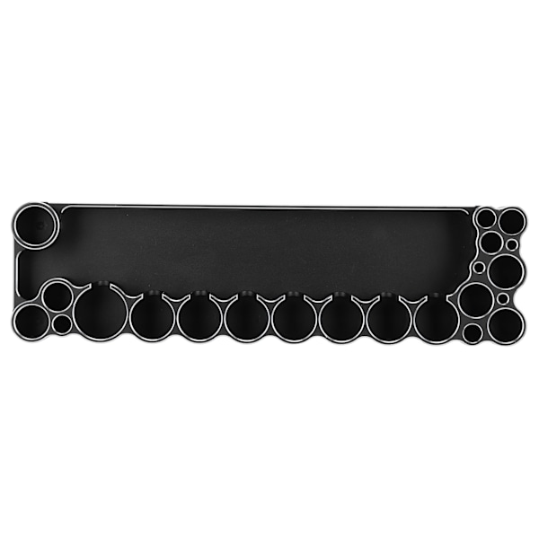 Aluminiumslegering Model Bil Vedligeholdelsesværktøj Rack Stand RC Bil Opbevaringsbeslag Sort