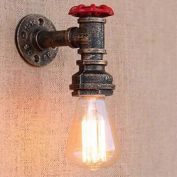 vägglampa rör rost vatten bg805 industriell