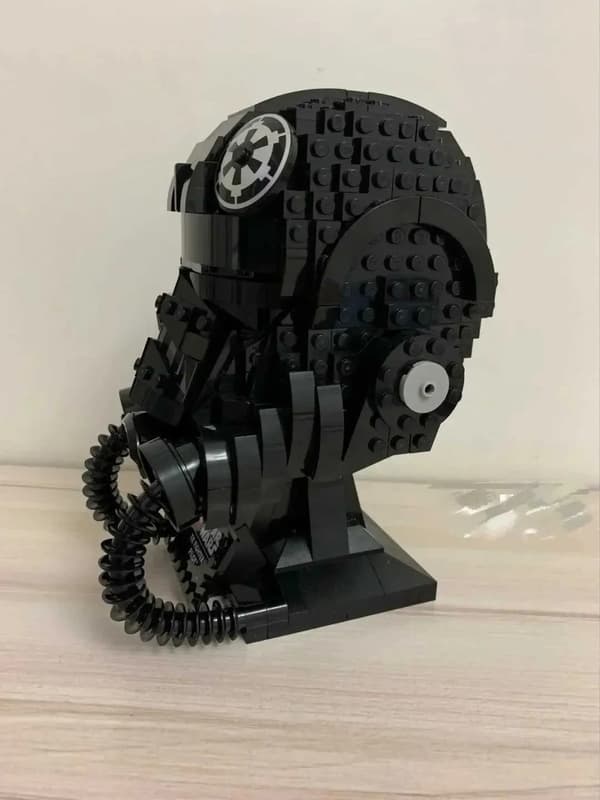 【03】MOC-75274 TIE Fighter eller MOC Rumskib Kampmodel Byggeklods Arkitektur Uddannelse Samlingsmodel Legetøj Y250402.Ca-FD-