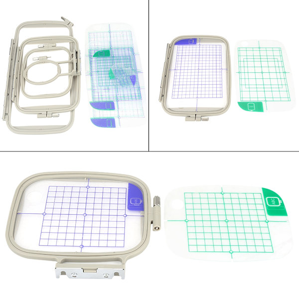 Broderi Syramme Sæt til Brother PE-700/PE-700II/PE770/PE780D Maskine (4 stk)