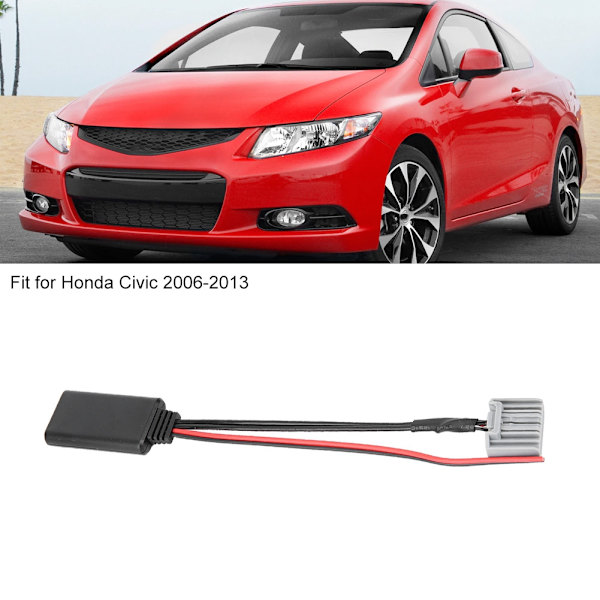 Bluetooth Adapter Trådlös Ljud MP3 AUX Passar Honda Civic 2006-2013