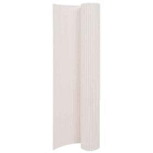 【03】vidaXL-näkösuoja 110x300 cm valkoinen Vit white