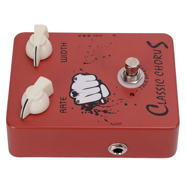 Elektrisk Guitar Effekt Pedal Klassisk Chorus True Bypass Justerbart Instrument Tilbehør