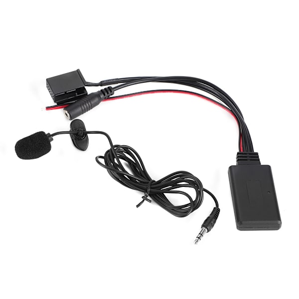 AUXIN Ljudkabeladapter Bilstereo Bluetooth Mikrofon Passar Opel CD30 CDC40 CD70 DVD90