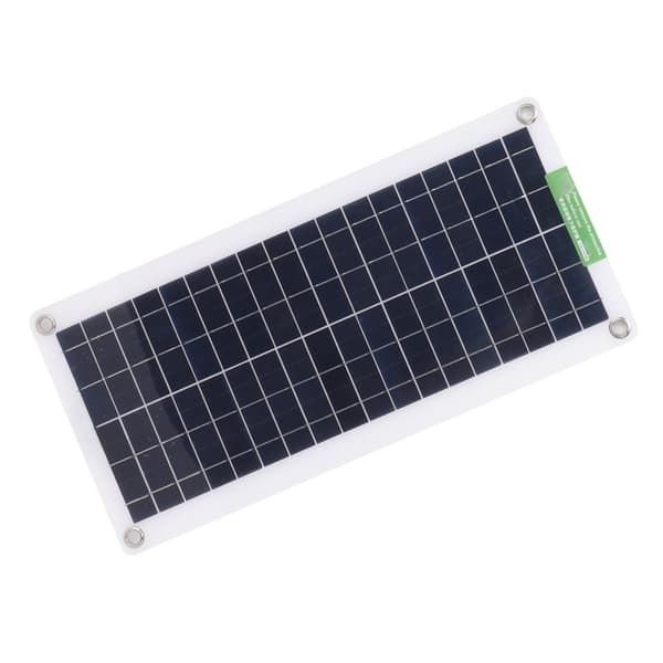 30W 18V Portabelt Solpanel Kit 30 Watt 18 Volt Monokristallin Solpanel för Bil Husbil Marin Båt