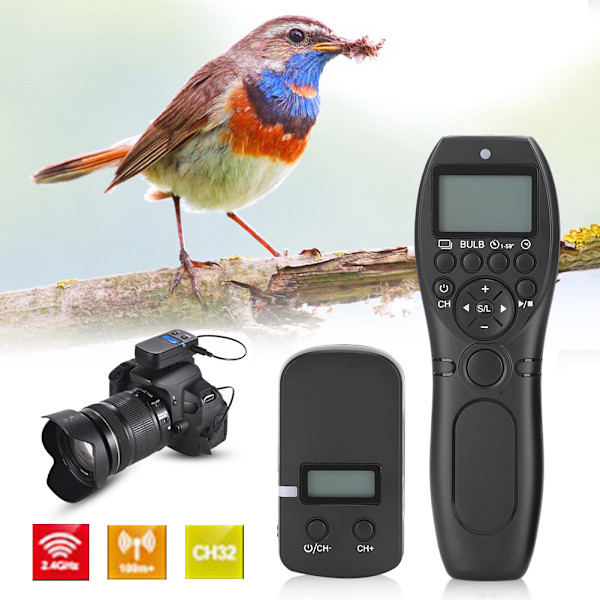 YouPro MC-292 DC0 Trådlös Timer Fjärrkontroll för Nikon Kamera