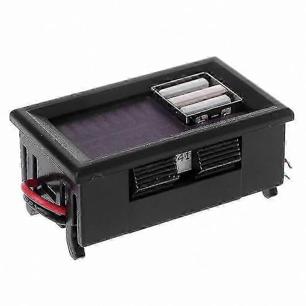 Digital voltmeter 12V batterispændingspanel til bil og motorcykel med USB 5V 2A udgang