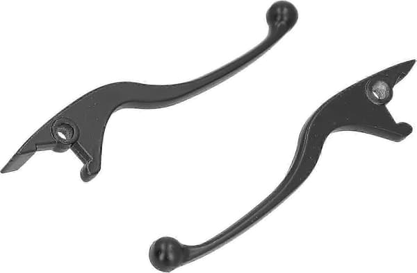 Bremsegreb Aluminiumlegering Sort Erstatning Til Motorcykel Knallert ATV Sort (2 stk)