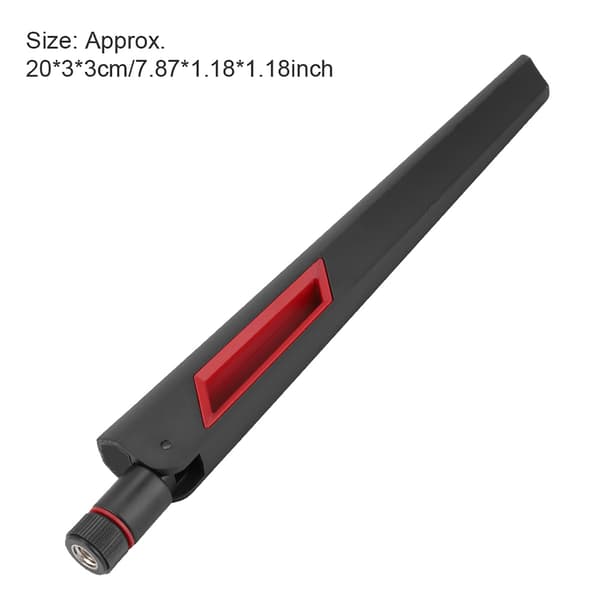 Til ASUS 8DBi trådløs routerantenne med Rp sMA-interface, understøtter 2,4 GHz-5 GHz spektrum (1 stk.)
