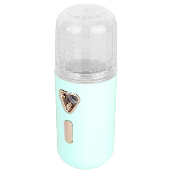 30ml Mini Ansiktsfuktare Bärbar Nano Atomisering USB Laddning Ansiktsmistspray Grön