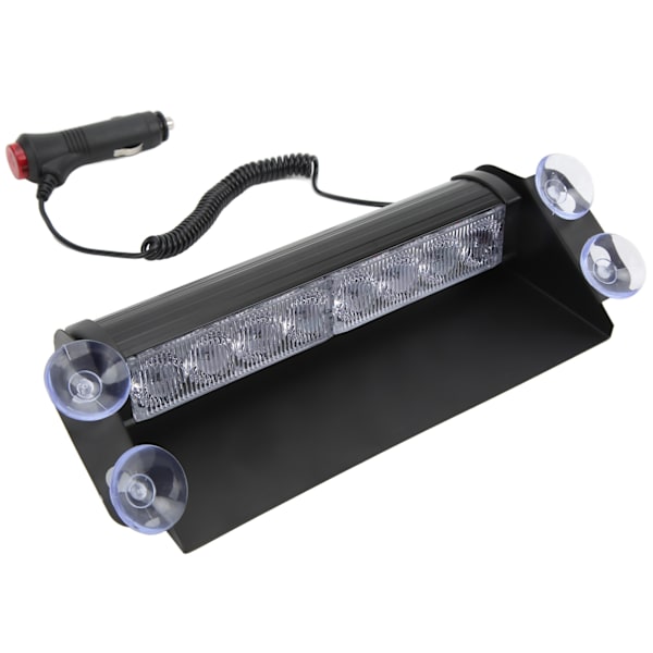LED Flash Advarselslys Forrude Interiør Nødblink Universal til Køretøjer Modificeret Rød og Blå