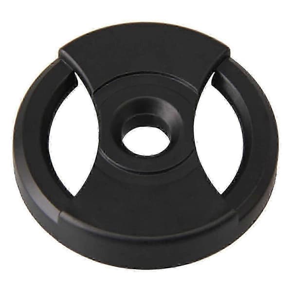 6 STK Sort 7 Tommer 45 RPM ABS Vinylplade Centerhul Adapter Udgave 0701