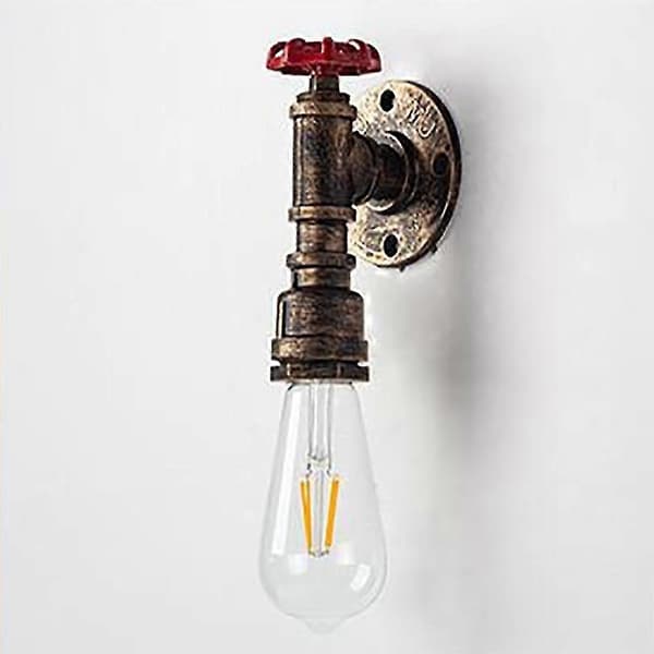vägglampa rör rost vatten bg805 industriell