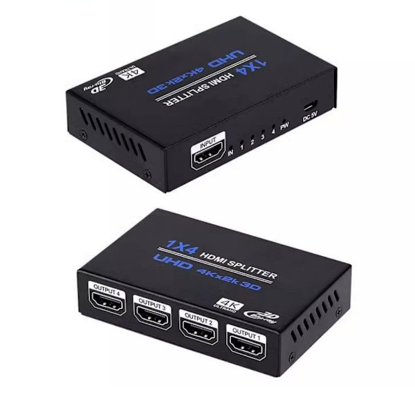 Splitter 1 till 4 HDMI 4K30Hz 3D