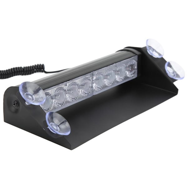 LED Flash Advarselslys Forrude Interiør Nødblink Universal til Køretøjer Modificeret Rød og Blå
