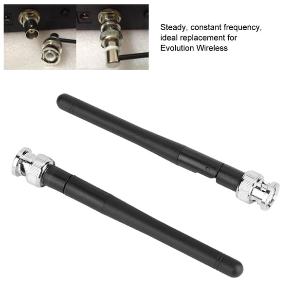 2 stk. UHF-antenne med BNC-stik til EW100 EW300 EW500 G3-modtager HM