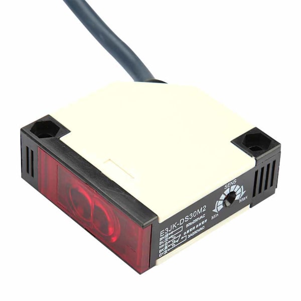 Fotoelektrisk sensoromkopplare, spegelreflexionssensor E3JK-DS30M2 (Normalt stängd)