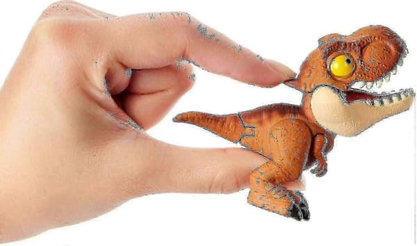 4 stk. World Dinosaur Snap Squad samleobjekter til udstilling, leg og fastgørelse til rygsække, madpakker Wg