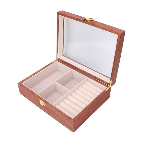 Smykkeskrin Armbånd Ørering Halskæde Display Organizer Etui til Smykkeopbevaring