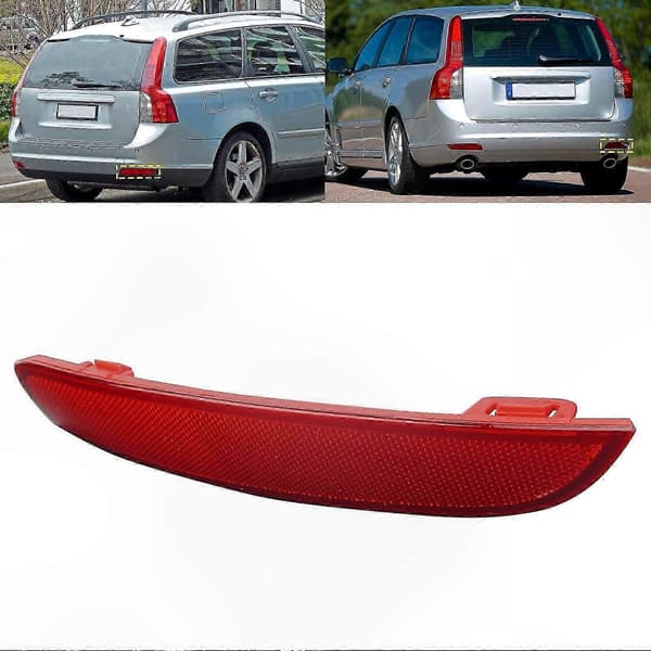 【03】Thar højre bagkofangerreflektor uden lysenhed til 2008-2015 S40 II V50-modeller