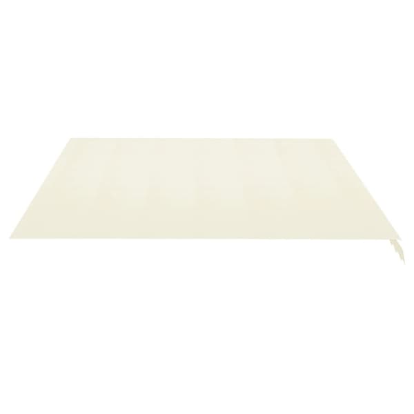 【03】vidaXL Markiisikangas kermanvärinen 4,5x3,5 m kermanvärinen Creme 5280