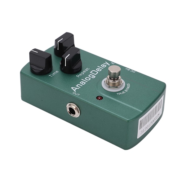 Analog Delay Effektpedal Elektrisk Gitarr Monoblock Pedaler med True Bypass Kretsfördröjningar