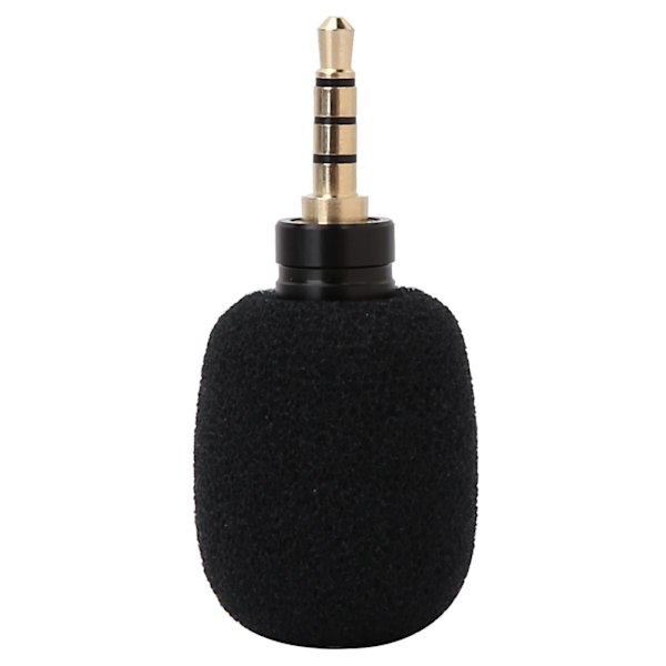 Mini Mikrofon Bærbar 3,5 mm Jack Stik Til Mobil Smartphone (Fire Polet)