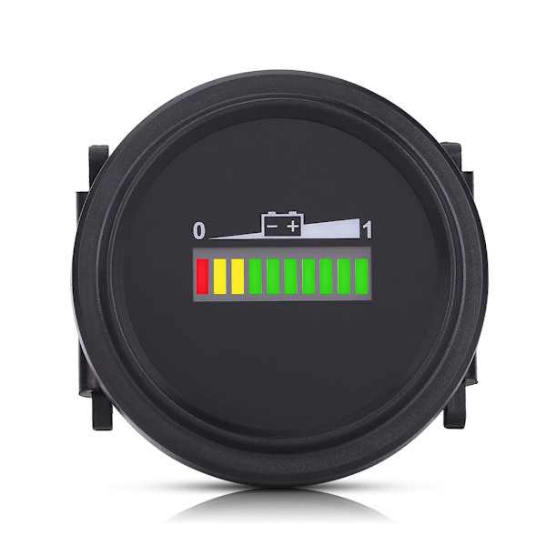 12V/24V/36V/48V/72V LED Digital Batteriindikator Måler til Golfvogn