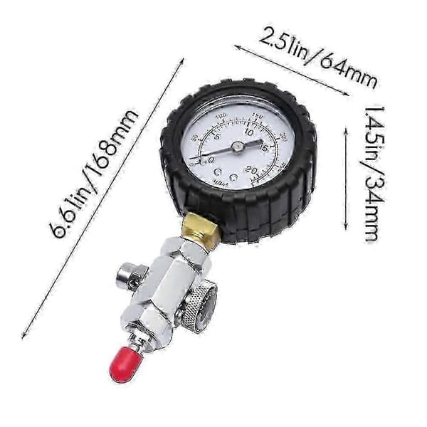 Sukelluspainemittari BCD-säätimille - 300psi lähtöversio 0118,z