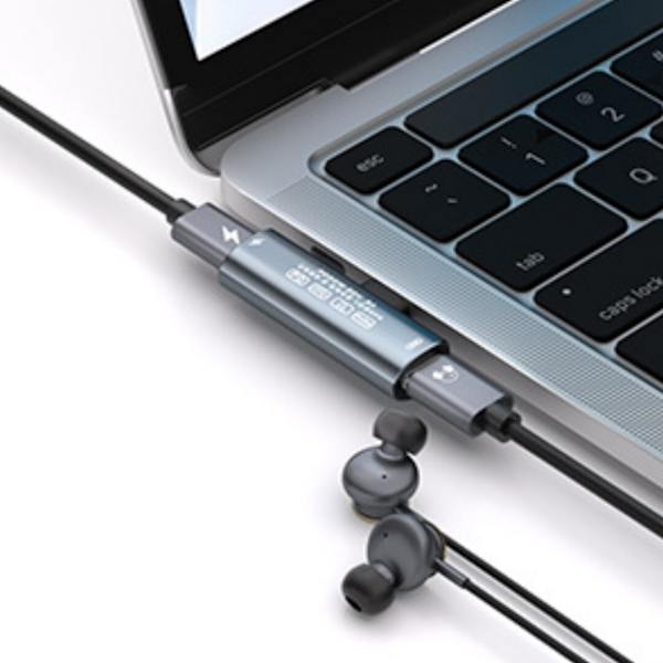 USB-C til USB-C-adapter - 60W hurtigopladning og 10 Gbps dataoverførsel