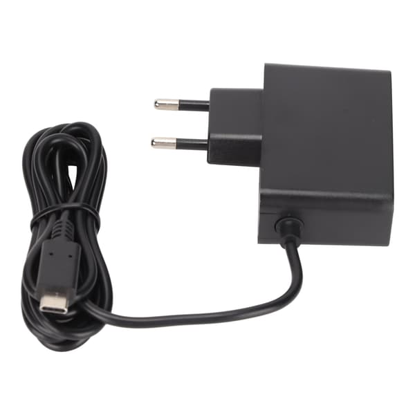 För Switch AC-adapter 5V 2.4A utgång Typ C-gränssnitt väggladdare för Switch-konsol 100‑240V EU-kontakt