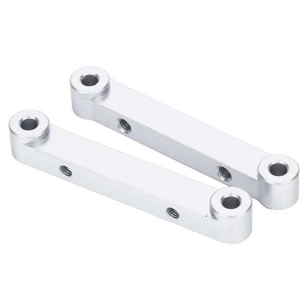 122034(02150) Bakplatta i aluminiumlegering för HSP 1/10 94122 RC-bil (Silver)