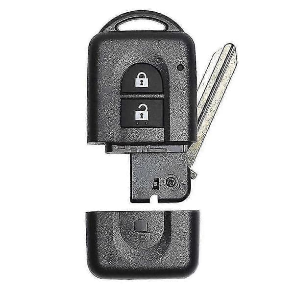 Fjernbetjening med nøglefri åbning og 2 knapper til Nissan Pathfinder 285e34x00a 285e3eb30a sort szrh21 5 5