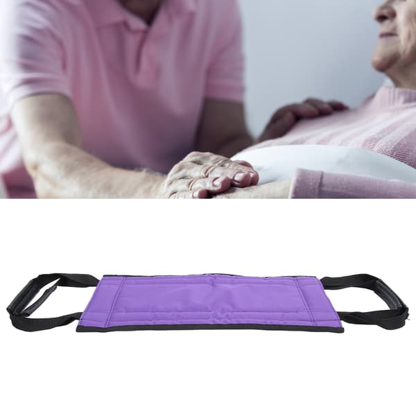 Patient Transfer Flyttbälte Äldre Lyftande Vårdbälte med Handtag Extra Verktyg