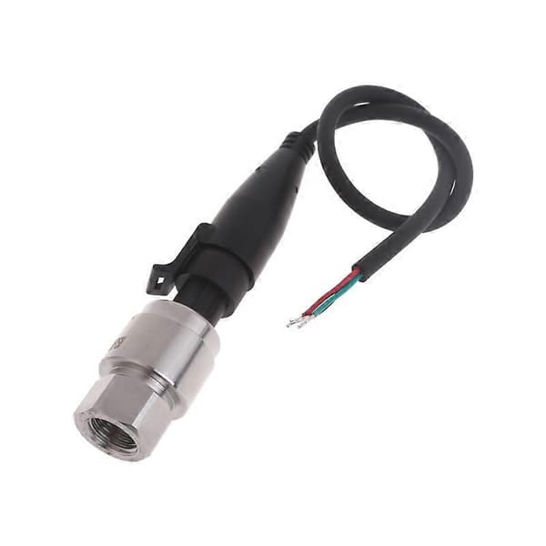 Rustfrit stål DC5V 1/4NPT tryktransmitter sensor 15/30/80/100/150/200/300/500/750/1000PSI 0 to 200PSI