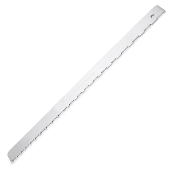 Gitarrhals Skårad Linjal Aluminium Musikinstrument Tillbehör för Elektrisk Folkbas M02833
