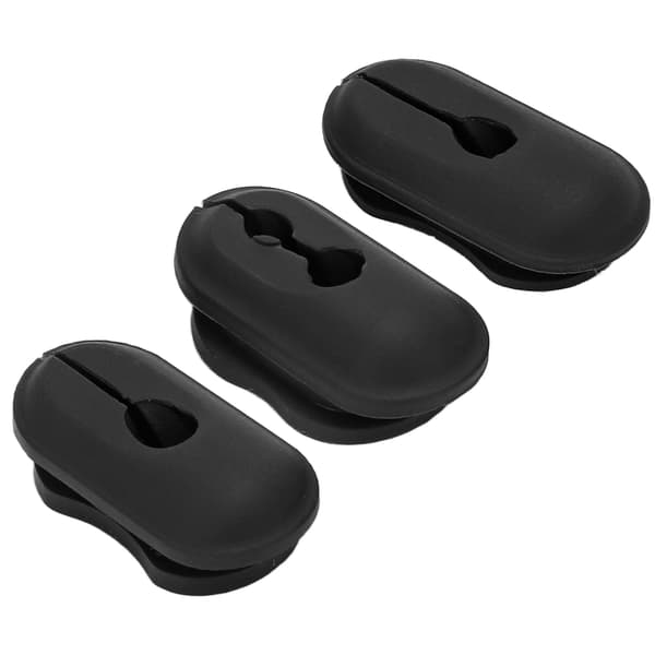 3st Universal Silikon Kabel Gummiplugg Elscooter Tillbehör Delar Passar Ninebot MAX G30