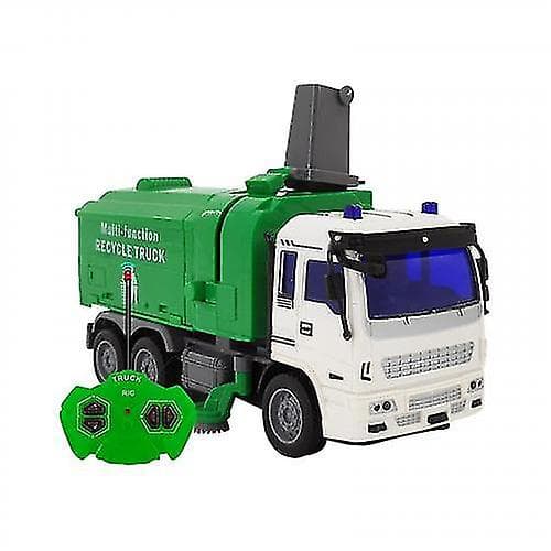 【03】RC Kuorma-auto 4ch Kaukosäädin Roska-auto Leluauto