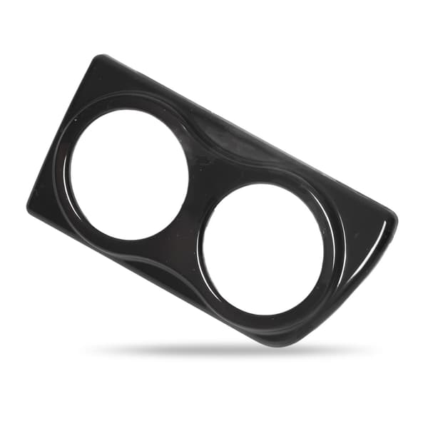 Dobbelt Dashboard Måler Pod Luftventil Målerholder Blank Sort Udskiftning til Vauxhall Astra H VXR MK5 RHD