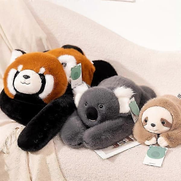 【03】Vægtet tøjdyr krammepude dyb trykstimulering angstlindring søvnstøtte til børn voksne 30/45/65cm Koala