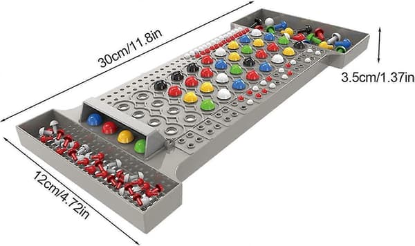 【03】Code Breaking Game, roligt hjärnpusselspelset - Mastermind-spel, resespel för barn med föräldrar för att träna logik
