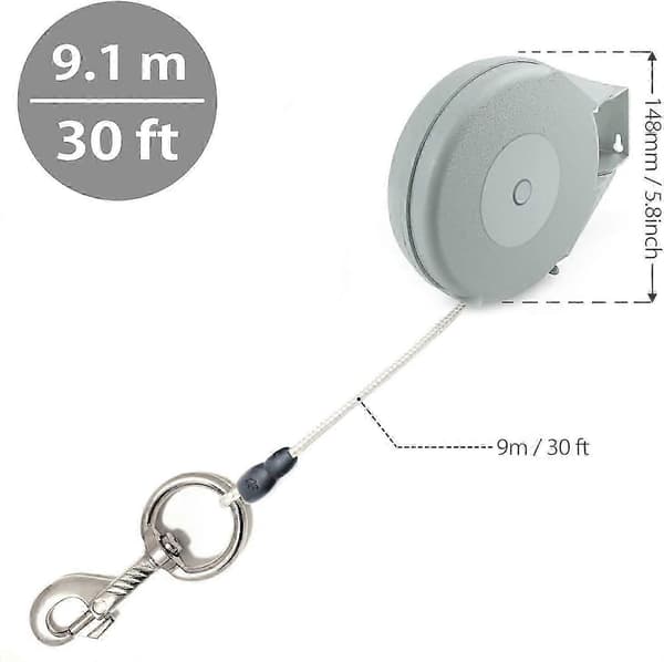 【03】<a>12m Retractable Dog Leash for Small to Large Dogs Between 11-27 kg --FM-