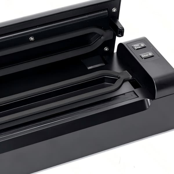 Aigostar 110W vakuumförseglare, automatisk vakuumförseglingsmaskin för mat, vått och torrt, för hemmabruk.