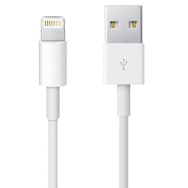 USB-Lightning-kaapeli - 2 metriä - -XN Valkoinen