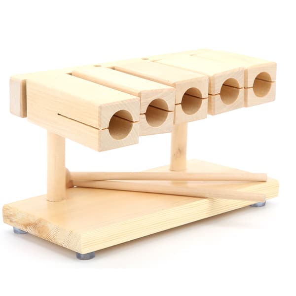 Trä Percussion Block 5 Toner Rytm Lönnblock med Hammare för National Opera Musik