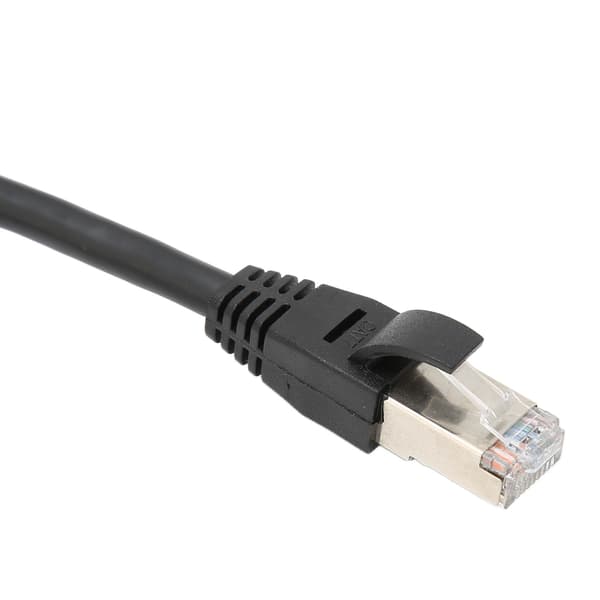 Utmärkt 1 till 2 Port RJ45 Ethernet Adapterkabel Förlängning för CAT7-nätverk