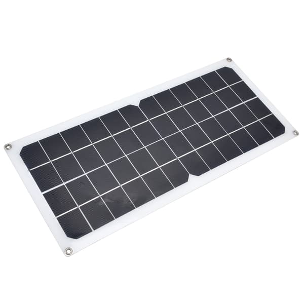 10W Solpanel Laddare Kit med 60A Kontroller Dubbla USB Honportar för Husbilar Båtar Flygplan Satelliter